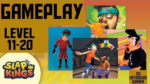 Slap Kings - Gameplay Full Walkthrough Part -2 (Level 11-20)