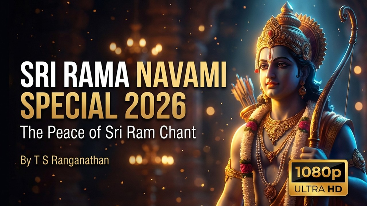 Sriram Jayaram Jaya Jaya Ram Dhun by T S Ranganathan | Sri Rama