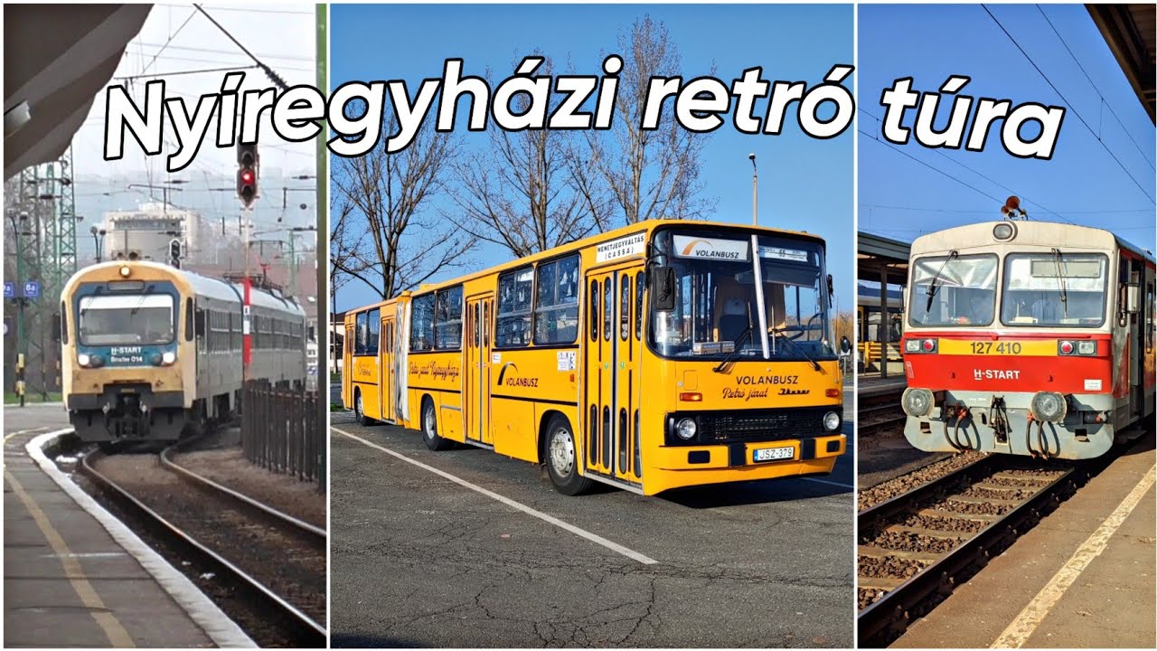 Utazás a JSZ-379 Ikarus 280-assal ünnepi retró járaton Nyíregyházán (+InterPici és BDV)