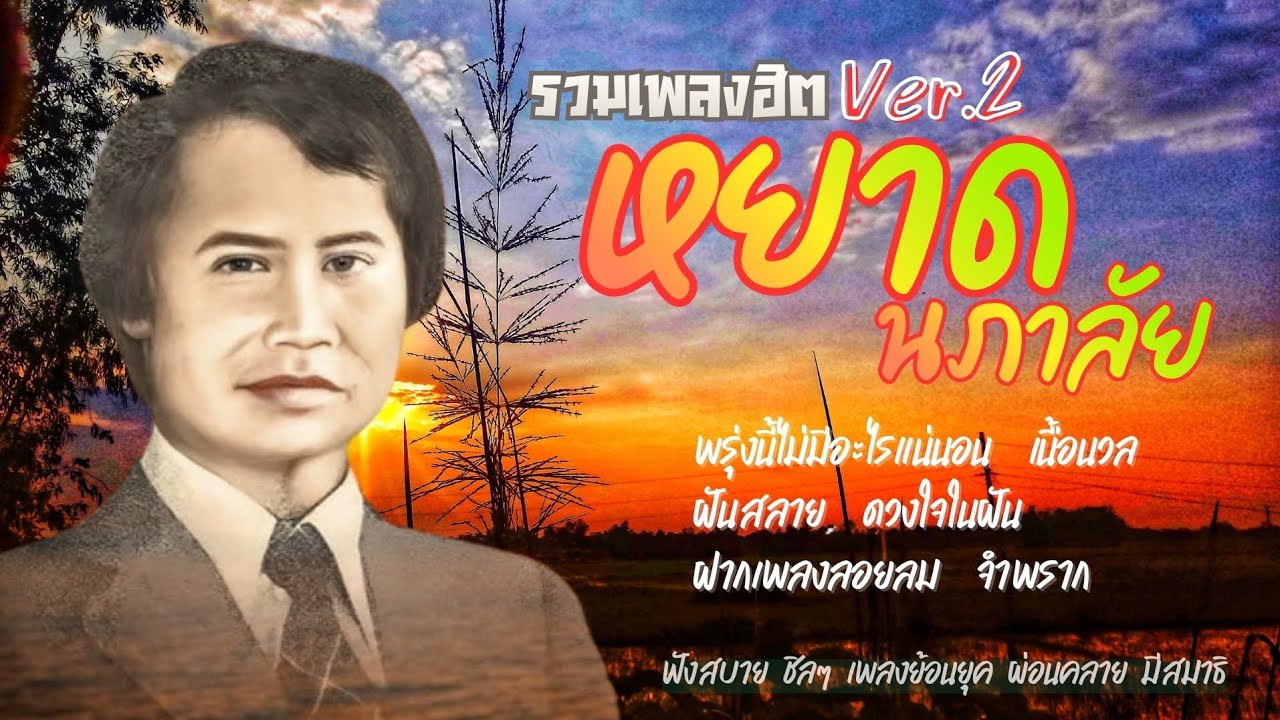 หยาด นภาลัย🌹รวมเพลงฮิต Ver.2⚘️@แนวแนทพาเพลิน