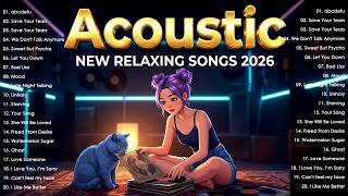 Study And Relax 🎧 English Songs With Lyrics 2026 🎧 Chill Acoustic Songs 2026