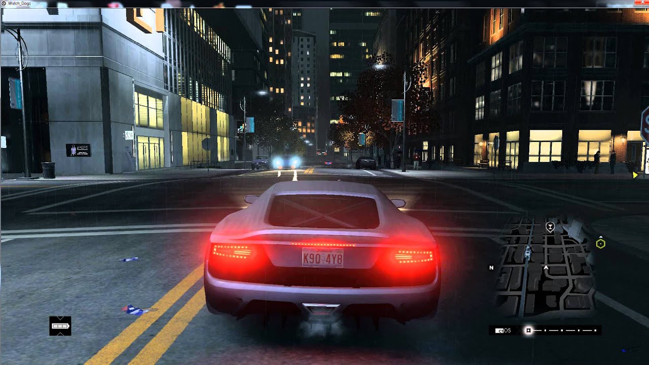 Watch dogs gameplay Lamborghini Aventador Mega Jump - YouTube