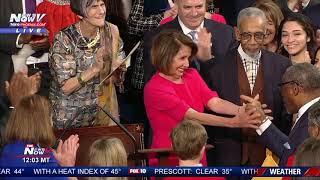 PELOSI ELECTED: Rep. Nancy Pelosi Receives 220 Votes for Speaker (FNN)