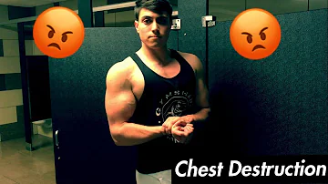 Insane Chest Pumps | Confronting my Gym Hater