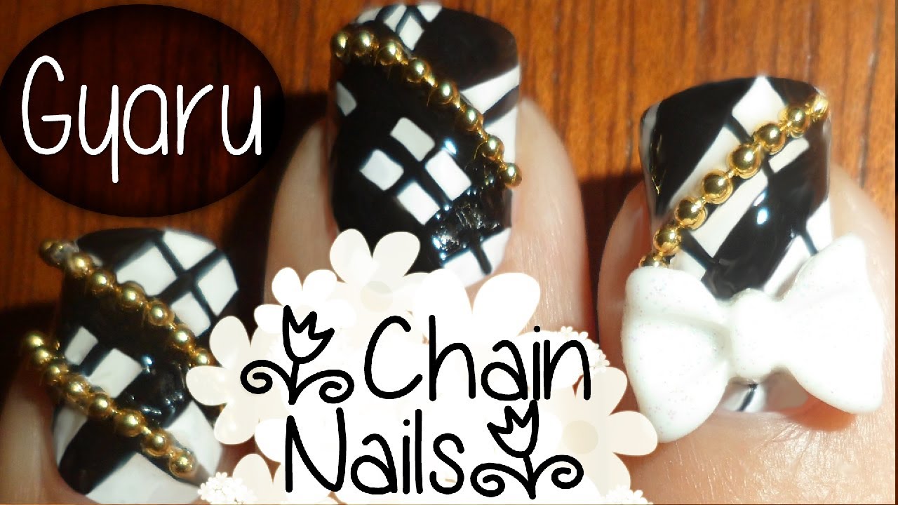 1. Beaded Chain Nail Art Tutorial - wide 1