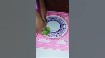 Amazing spirograph design video 😚 #shorts #design #art #spirograph