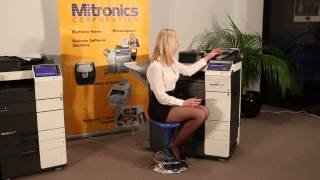 How to scan with the Konica Minolta C284 help from Mitronics