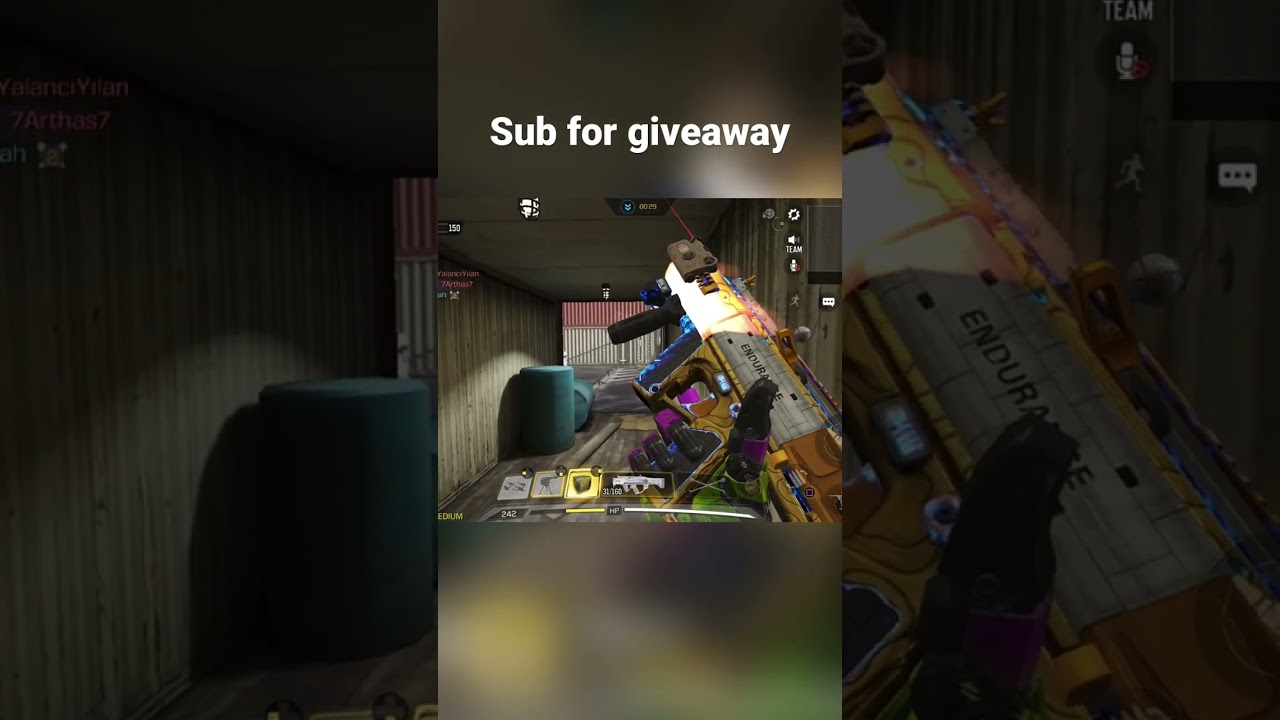 Legendary cordite zero-G weapon inspection CODM 🤯 