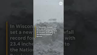 Snowstorm slams Southern and Midwest states with record snowfall