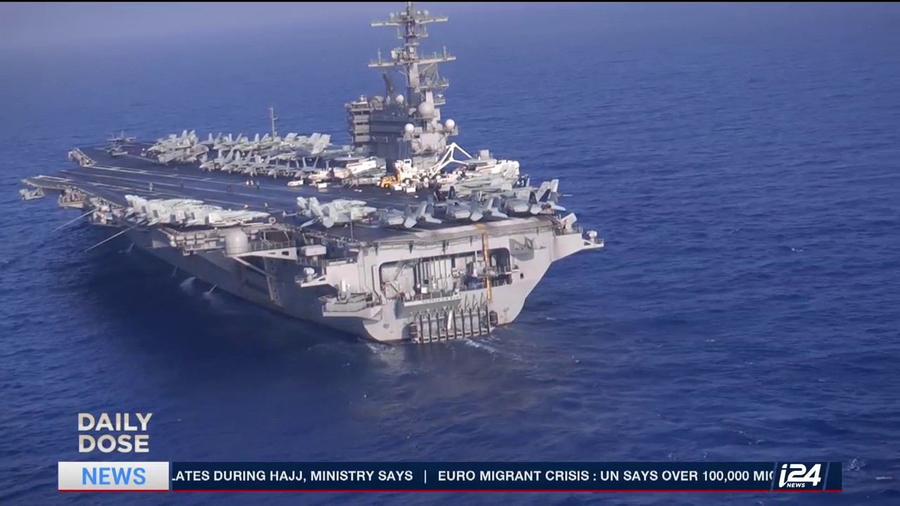 Aircraft Carrier USS George H.W. Bush Visits Israel
