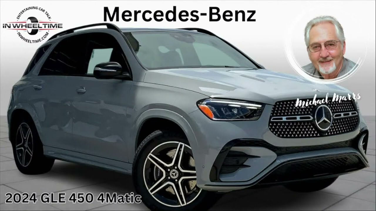 In the New Car Showroom, it is the 2024 Mercedes-Benz GLE 450 4MOTION