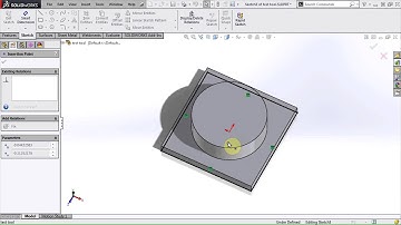 SOLIDWORKS - Creating a Forming Tool