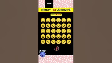 Memory Test Puzzles #viral #illusion #illusions #opticalillusion #shortfeed #fact #opticalphenomenon