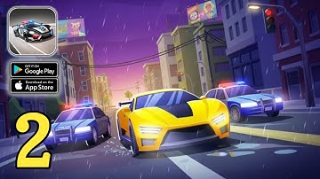 Line Race: Police Pursuit - Level 11 to 20  - Gameplay Walkthrough (Android,IOS) Part 2