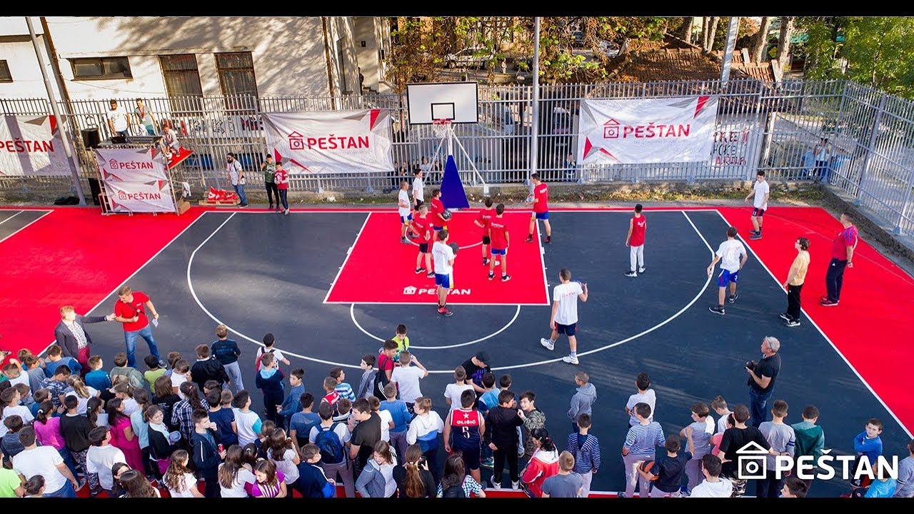 Multifinkcionalna Podloga Postavljena Na Sportskom Terenu Src Sumadija U AranÄ'elovcu Plastik Gogic