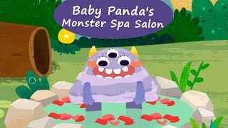 Baby Panda's Monster Spa Salon - Give the Adorable Monsters a Spa Treatment! | BabyBus Games screenshot 5