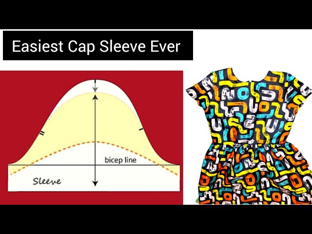 How to Cut and Sew a Cap Sleeve Easily | Beginner Friendly. - YouTube how-to-cut-and-sew-a-cap-sleeve-easily-beginner-friendly-youtube