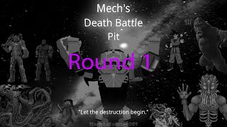 Mechs Death Battle Pit - Round 1: Darkseid vs DOOM Slayer
The round one of my battle pit. Who will move to the semi-finals? Lets find out!
Music used: Metal Hell by Mick Gordon
https://www.youtube.com/watch?v=miCTZRhgk7s Mechs Death Battle Pit - Round 1: Darkseid vs DOOM Slayer