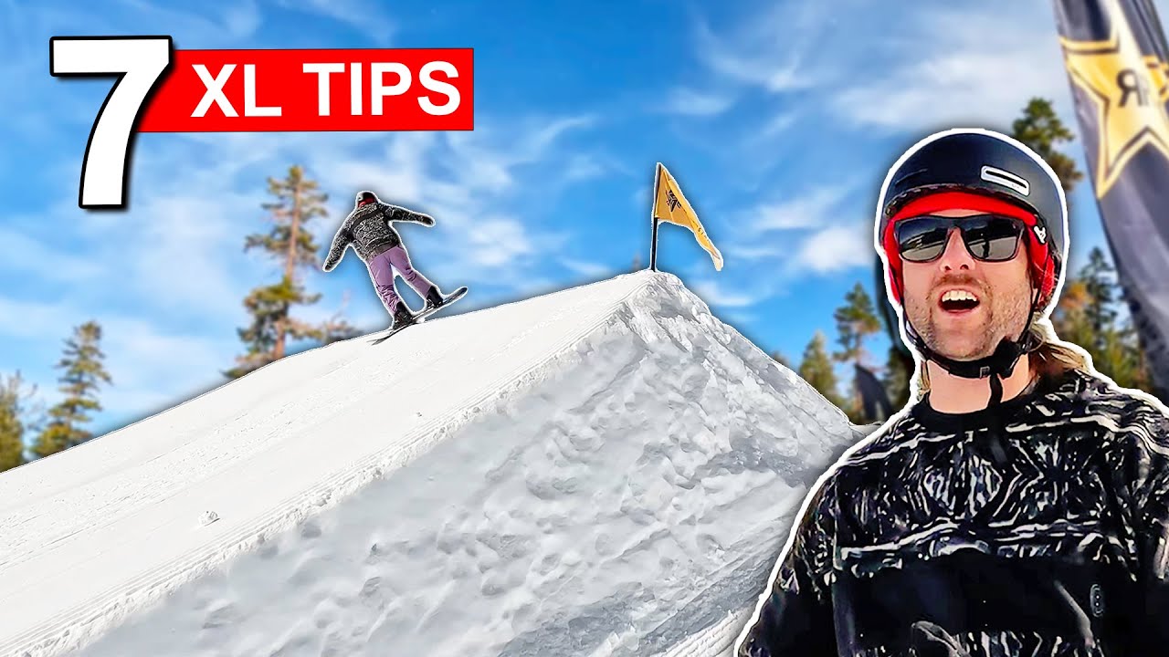 bellen Erfenis Grondig 7 Tips for Hitting XL Snowboard Jumps - YouTube