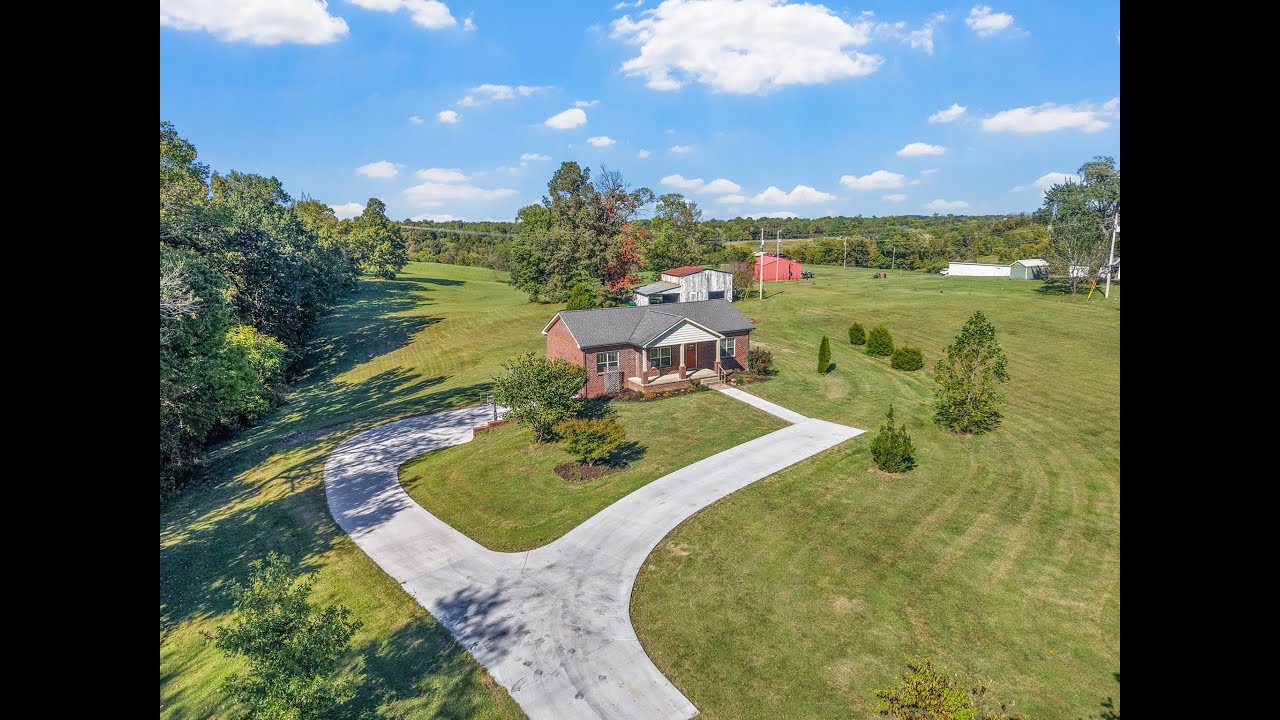 Peaceful Country Living on 18+ Acres | All-Brick Home with Barn & No HOA | Montgomery County, TN