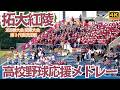 関東大会出場を後押し 拓大紅陵高校野球応援メドレー春大会編 新1年生も一緒に全力応援 演奏順にまとめてみました！（千葉県高校野球応援2026春季大会 関東大会第3代表決定戦）