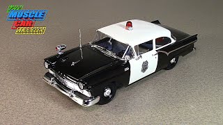 Revell 1957 Ford Custom Police Car Build
