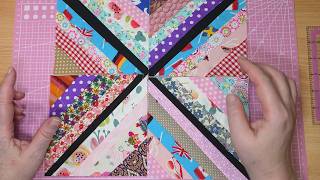 Easy Quilt Block -Scrap buster to beautiful