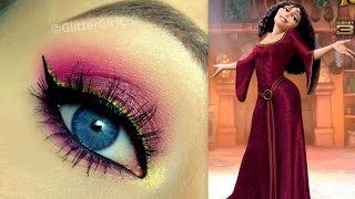 Disney Tangled - Mother Gothel Makeup Tutorial