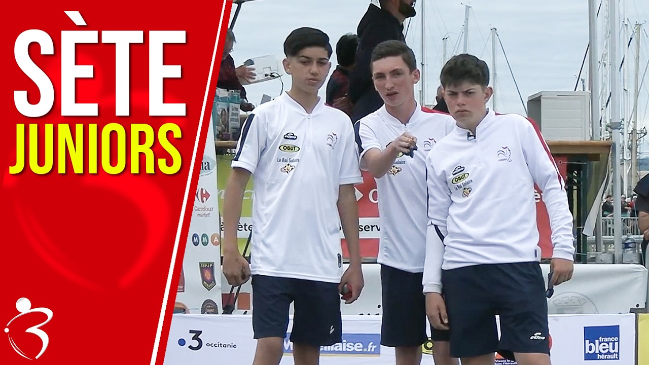 Miniature : Finale JACQUET (France) vs GOURLAIN (PO) : National juniors à pétanque de Sète