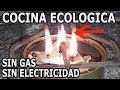 Como Cocinar sin gas sin electricidad cocina ecologica de aceite reciclado