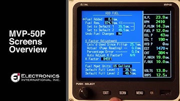 MVP 50P Screens Overview