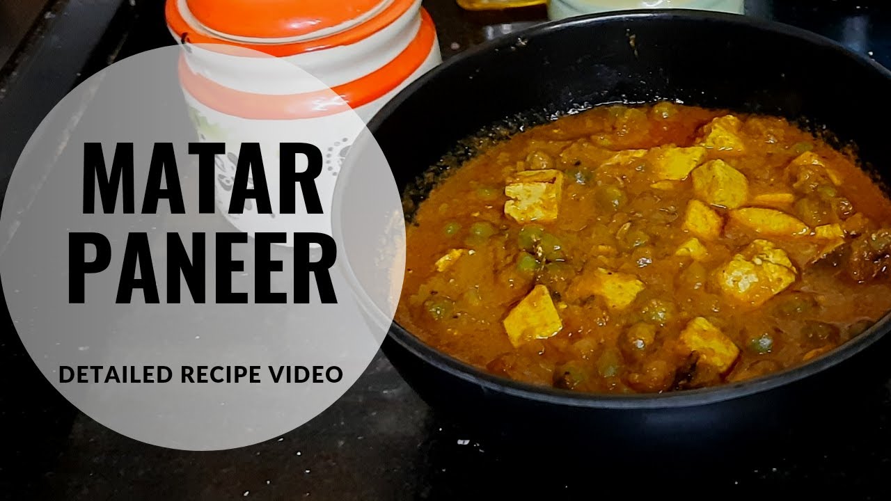 matar paneer matar paneer ki sabji matar paneer kaise banaen