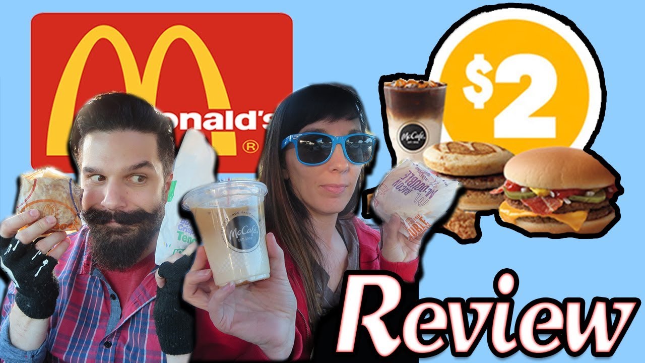 McDonald's Entire NEW $2 Value Menu Review - YouTube