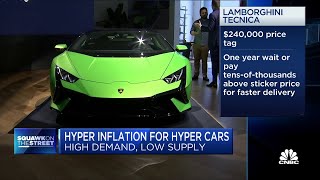 Inflation drives up the cost of luxury cars