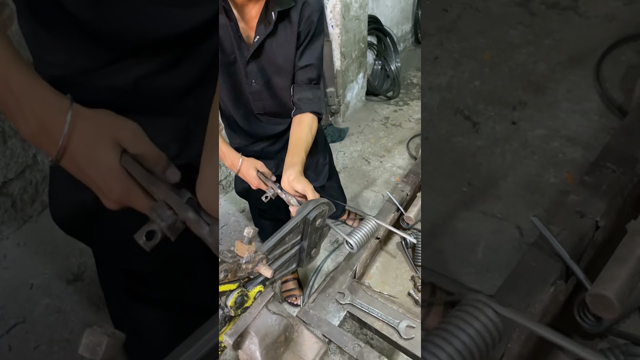 Making a Heavy-Duty 5mm Iron Spring | Powerful Spring for Farming Machines