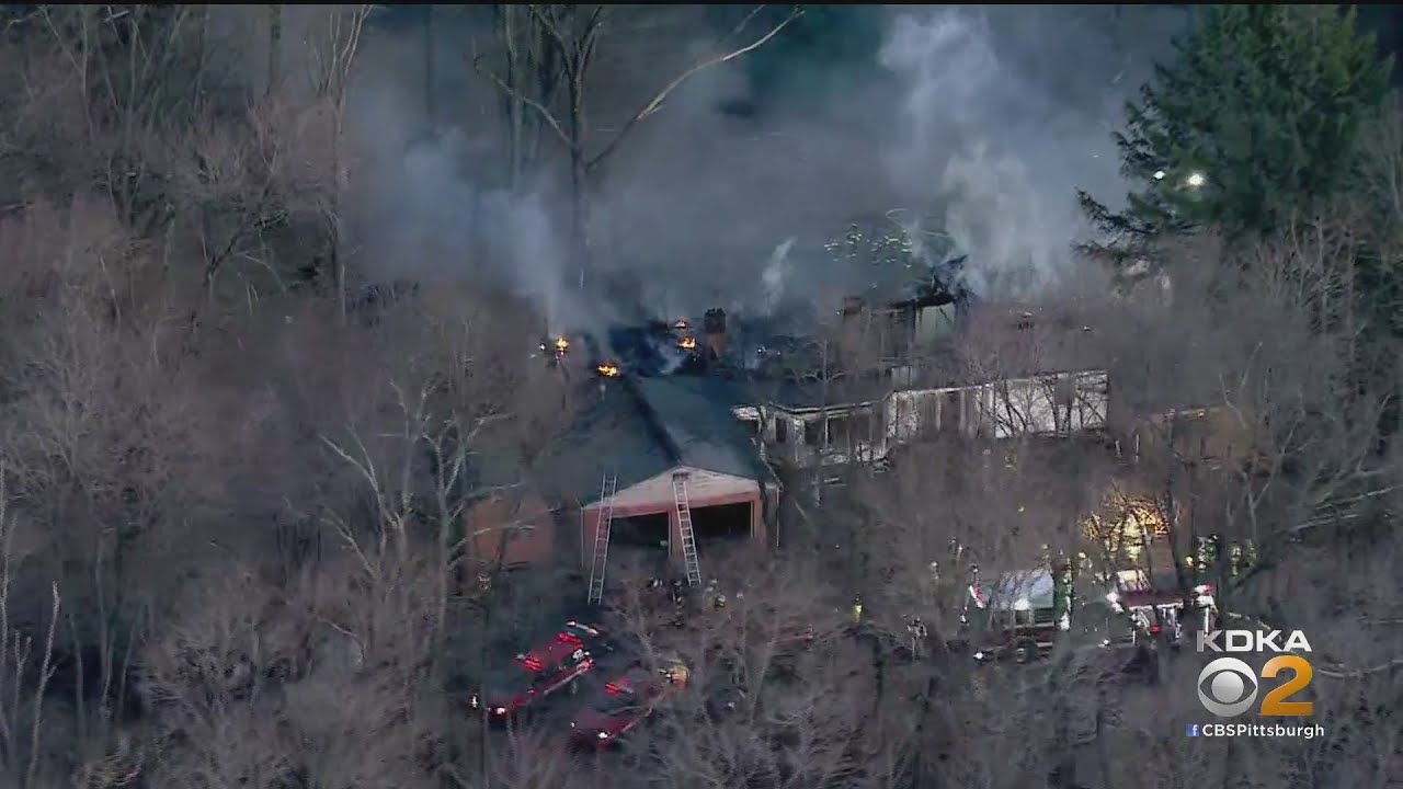 Crews Respond To House Fire In Pine Township - YouTube