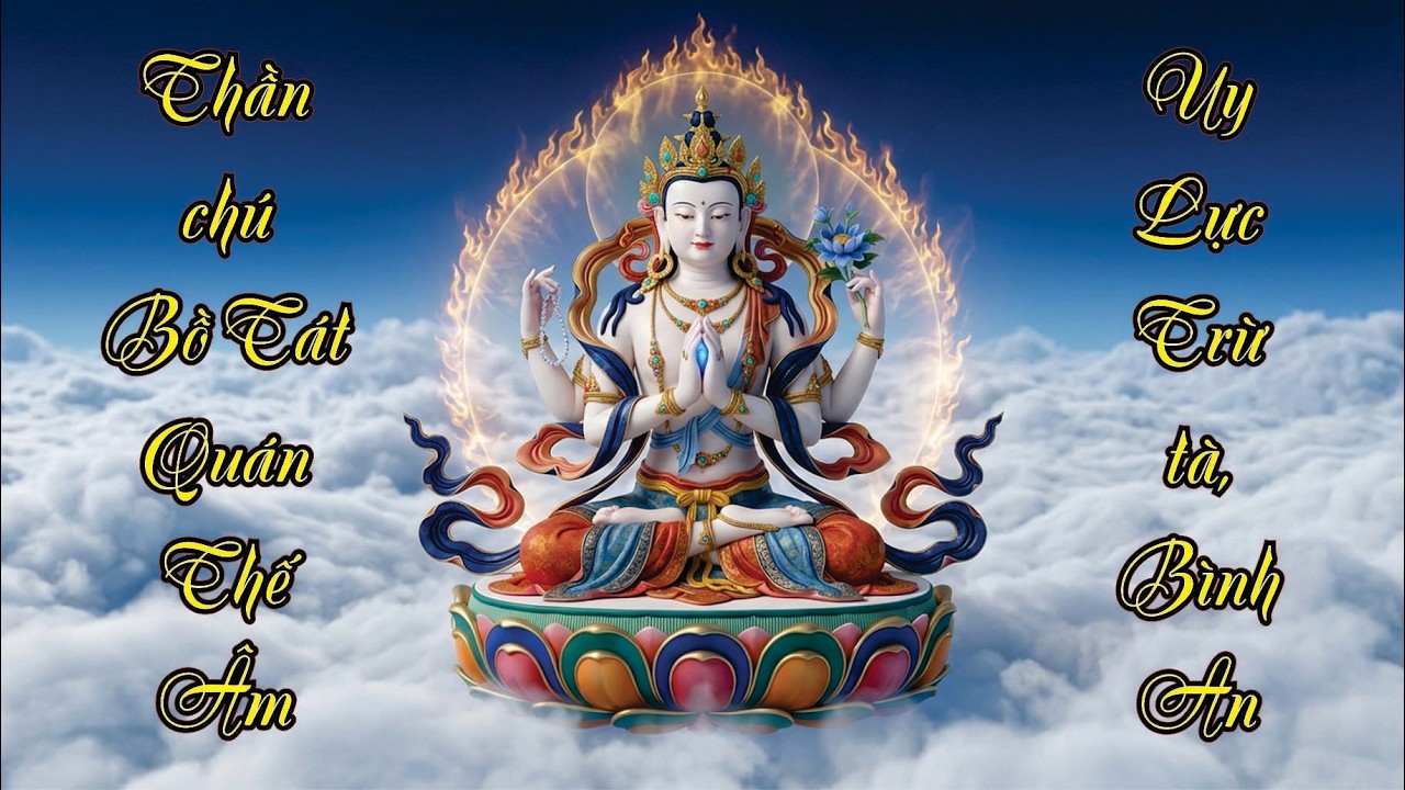 Lục Tự Đại Minh Chân Ngôn - Om Mani Padme Hum - Bồ Tát Quán Thế Âm - Giải Trừ Chướng Ngại