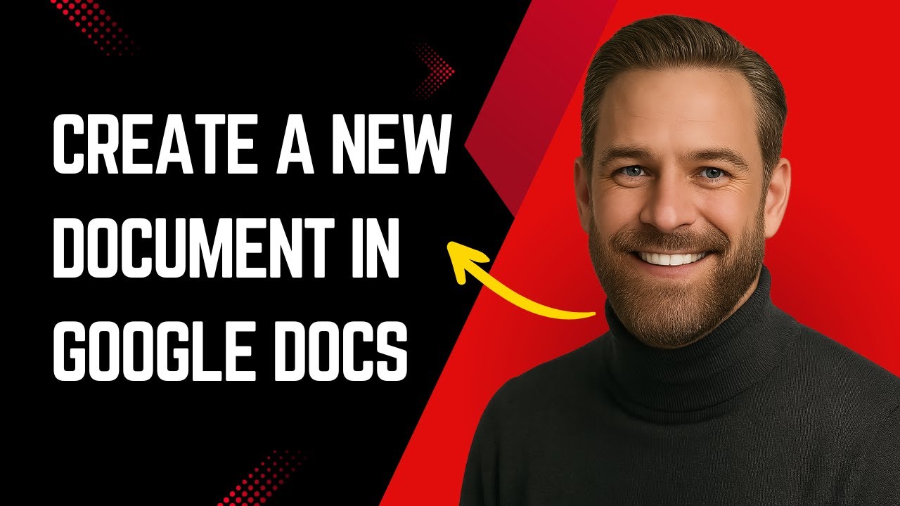 How To Create A New Document In Google Docs Fast and Easy! - YouTube