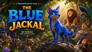 🦊 The Blue Jackal | Panchatantra Story for Kids | 3D Animated Moral Story | Bedtime Stories