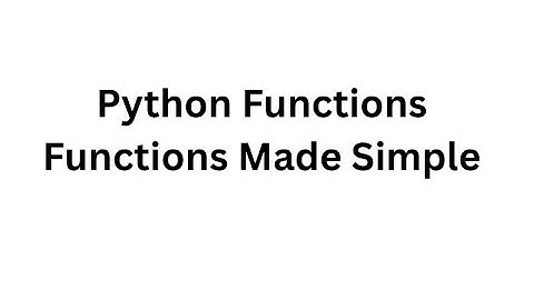 Stop Copy-Pasting Code: Python Functions Finally Explained