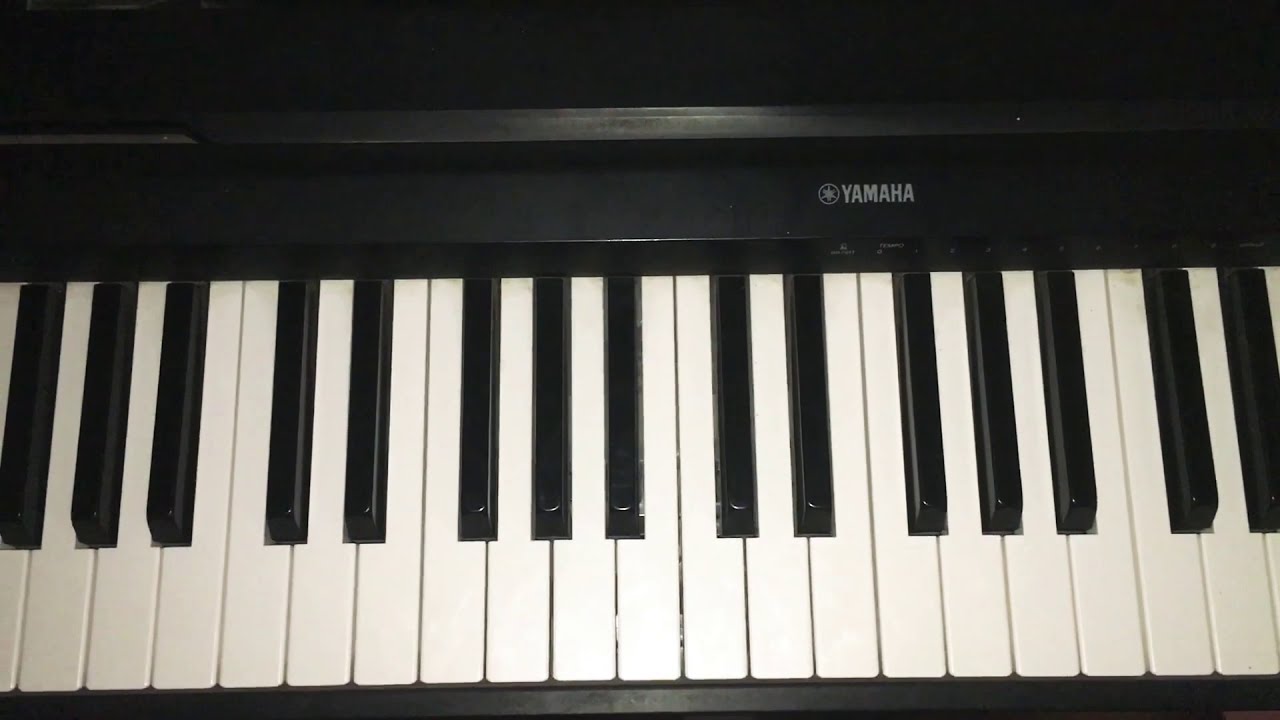 Vidéo 5 vin aprann jwe Dieu tout puissant (piano chords) YouTube
