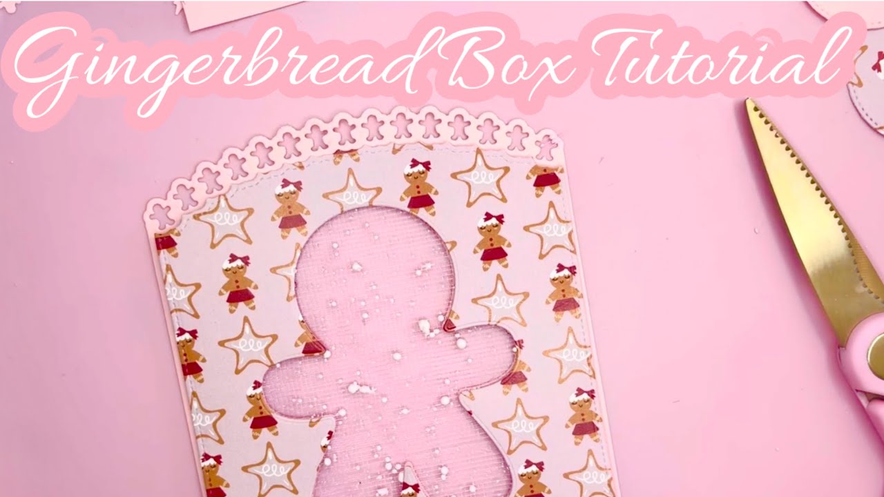 Мастер-класс по изготовлению пряничной коробки от Scrap Diva Designs