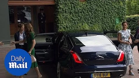 Kate and Pippa Middleton attend Wimbledon women's final