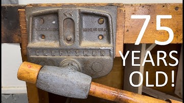 Restoring a 75-YEAR OLD workbench!