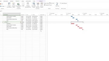 Microsoft Project: How to Show Logic links on the Gantt Chart