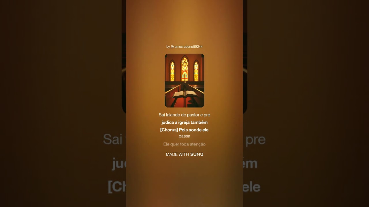 Pastor para com isso