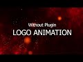 Logo motion in after effects with and without Plug-in