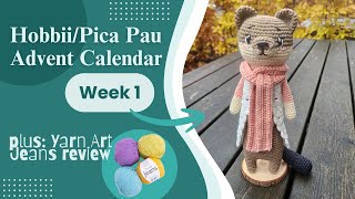 Ep 163 - Week 1 of the Hobbii/Pica Pau Advent Calendar plus a little yarn review. #HobbiiAdvent2025