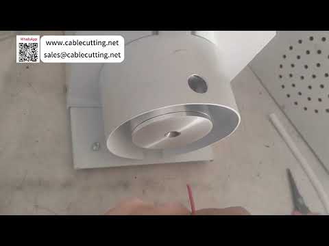 Fully Electric Cable Stripping and Twisting Machine for 16 AWG Wire 5mm Length Process - Video