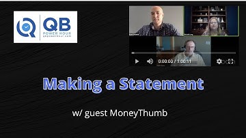 08/31/2021 - Making a Statement with MoneyThumb [edited]